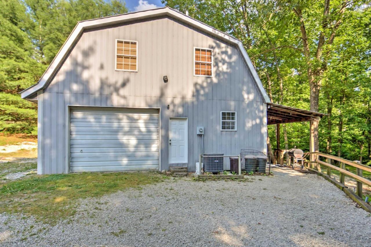 Rustic Taswell Cabin Grill And Walk To Patoka Lake! Ngoại thất bức ảnh